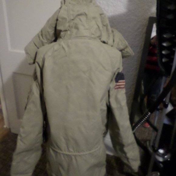 Denim & Supply Men's Military Hooded Jacket Size L - Picture 7 of 10